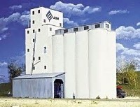 WALTHERS 933-3225 CONCRETE GRAIN ELEVATOR KIT