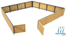 HO CORRUGATED FENCE KIT