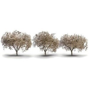 WOODLAND SCENICS  TR3594 CHERRY BLOSSOM TREES 3 PCS