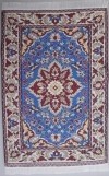 TURKISH MAT LARGE-BLUE/BROWN