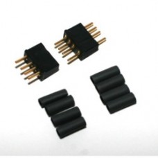 Deans Micro 4 Pin Plugs Black