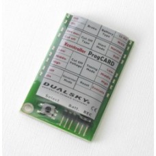 Dualsky Xcontroller Program Card