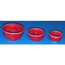 BOWLS-RED 3PC