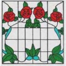 LEADLIGHT CWW5 RED ROSES