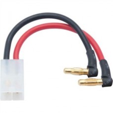 LRP-65838 LIPO HARDCASE ADAPTER WIRE - 4MM MALE TO TAMIYA