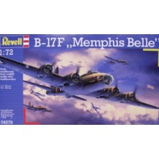 REVELL 04279 1/72 B-17F Memphis Belle Plastic Model Kit