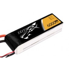 Tattu 3S 11.1Volt 6000mAh 35C Lipo Battery With EC5 Plug