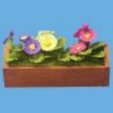 PLANTER BOX WITH FLOWERS