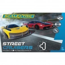 SCALEXTRIC C1422S STREET CRUISERS SLOT CAR RACE SET