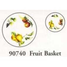 CARDBOARD PLATES-FRUIT BASKET