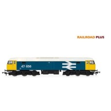 HORNBY R30179  RAILROAD PLUS BR CLASS 47 CO-CO NO 47656