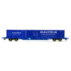 HORNBY R60133 KFA WAGON & CONTAINERS 20FT & 40FT MALCOLM LOGISTICS