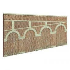 HORNBY R7374 HIGH LEVEL STEPPED RETAINING WALLS X 2