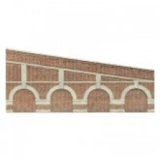 HORNBY R7386 MID LEVEL STEPPED RETAINING WALLS X 2