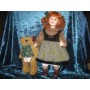 PORCELAIN DOLL-BETTY WITH BEAR