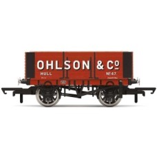 HORNBY R60096 6 PLANK WAGON OHLSON & CO OO/HO SCALE