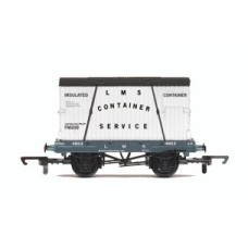 HORNBY R60107 LMS CONTAINER SERVICE CONFLAT  A