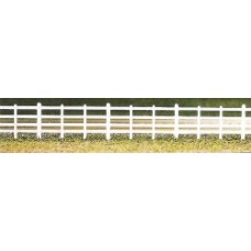 RATIO 424 WOOD LINESIDE FENCING-WHITE