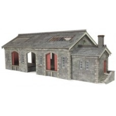 METCALFE PO336 S&C STONE GOODS SHED KIT HO/OO SCALE
