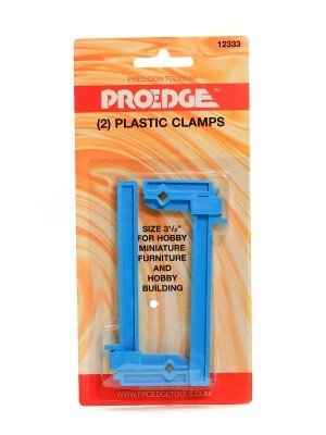Proedge 12333 3-1/2" Plastic Clamps 2 Pack