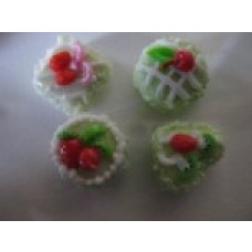 MINI CAKES-LIME ICING